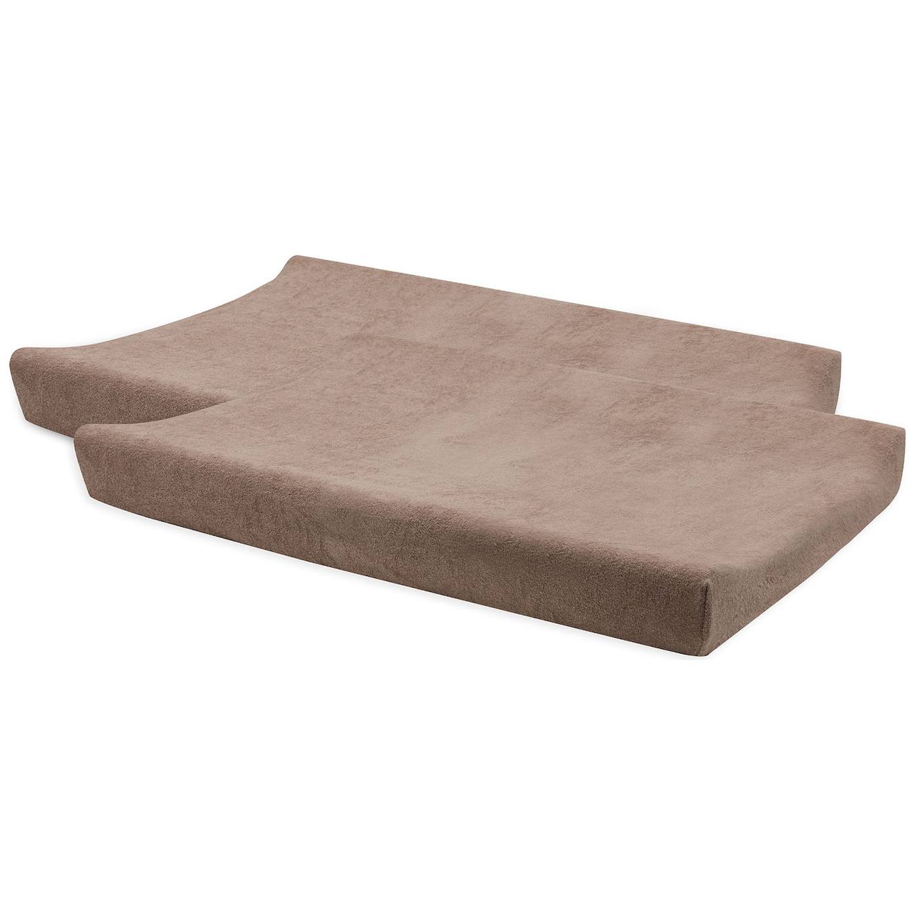 Lot De 2 Housses De Matelas À Langer Marron