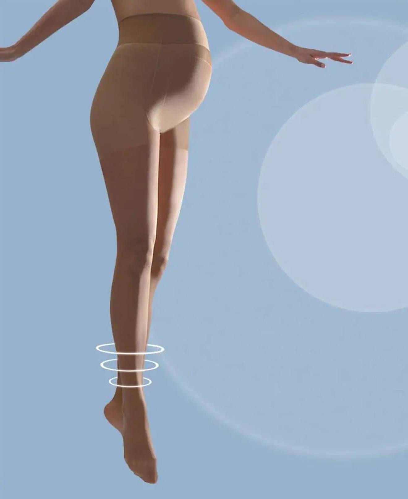 Collant De Grossesse Fin Activ'light Nude