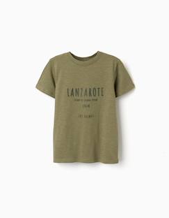 T-shirt en coton avec imprimé work of art  - vertbaudet enfant