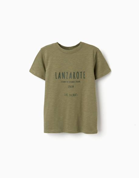 T-shirt en coton avec imprimé work of art  - vertbaudet enfant