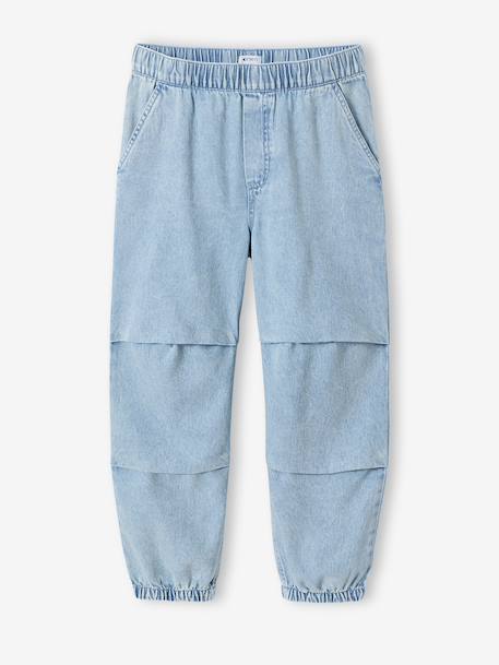 Garçon-Jean-Pantalon parachute denim