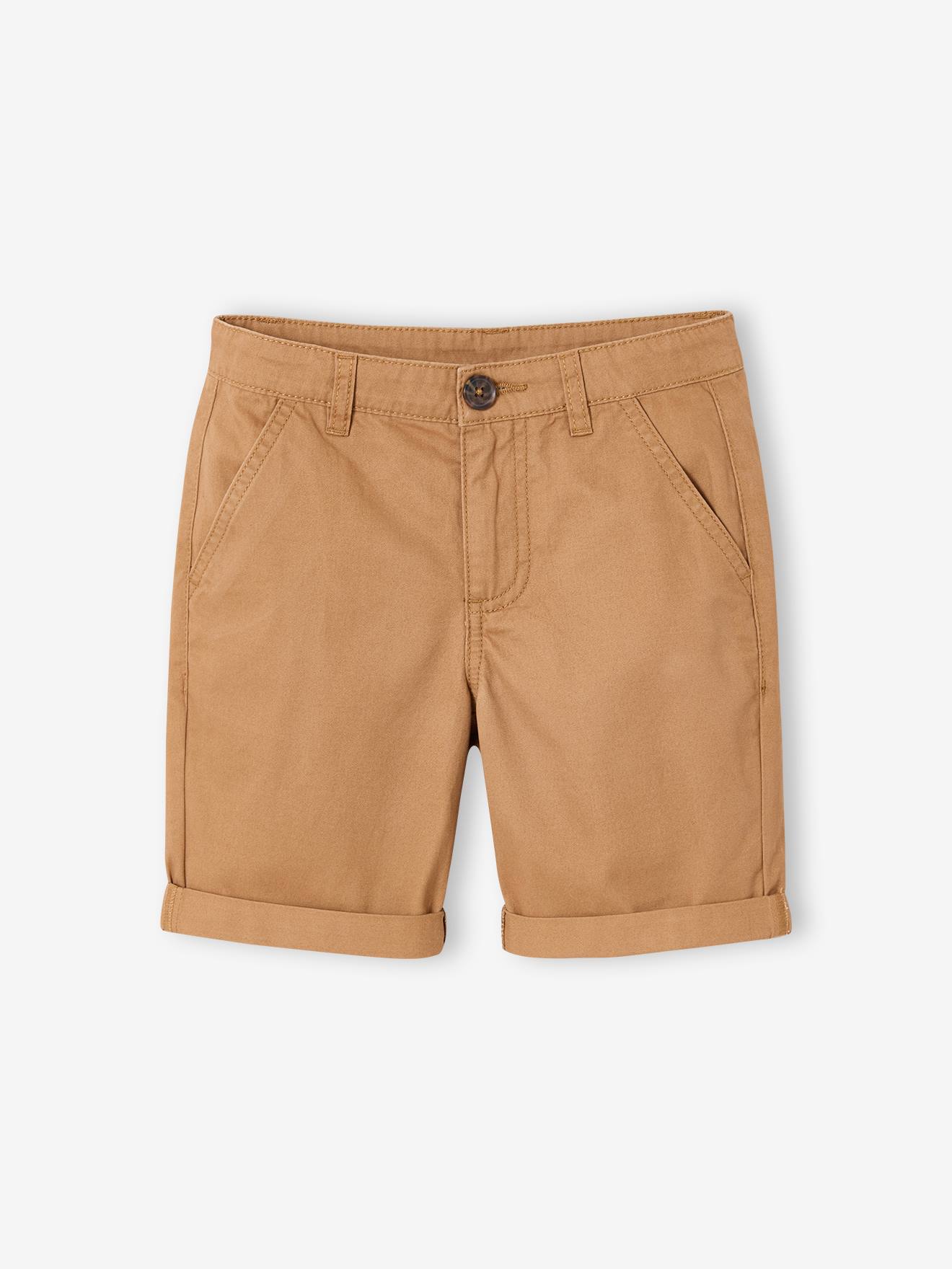 Bermuda chino garçon sable
