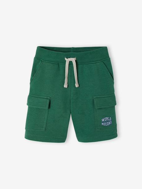 Bermuda Cargo Droit Camouflage Vert | Homme - | Von Dutch
