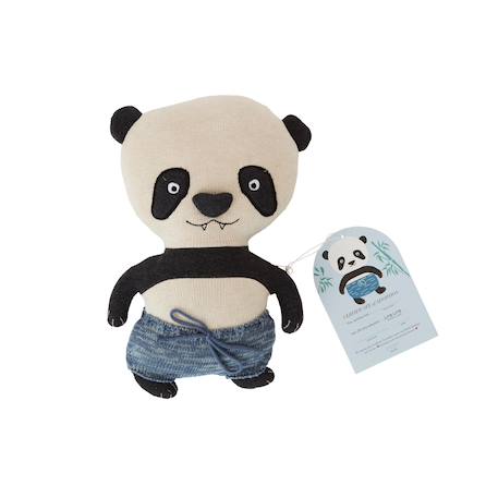 Peluche en coton et polyester Bleu 1 - vertbaudet enfant 