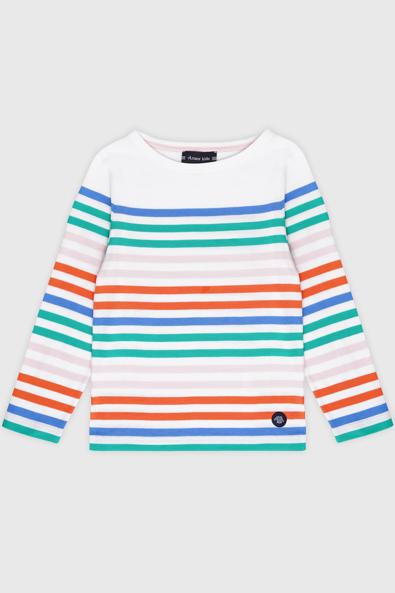 Marinire Raye En Coton - Blanc Blue Saphir Ic 39 €
