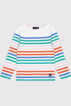 Marinière rayée en coton  - vertbaudet enfant