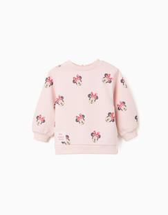 Sweat en coton peigné avec motif minnie  - vertbaudet enfant
