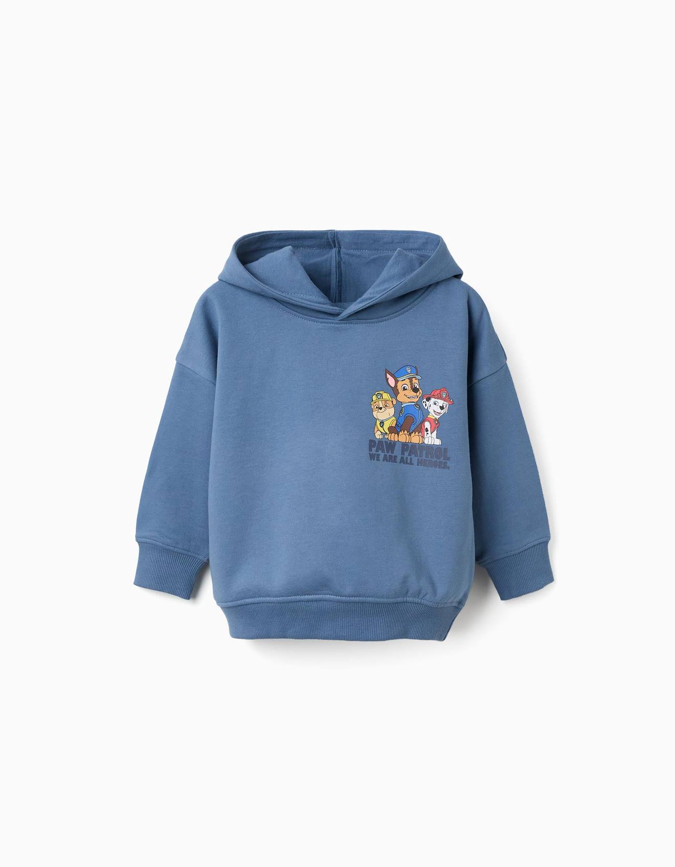 Sweat En Coton Peign Avec Imprim Paw Patrol Bleu 15 €