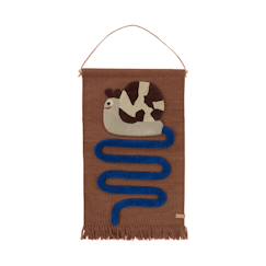 Linge de maison et décoration-Décoration-Tapis mural en laine