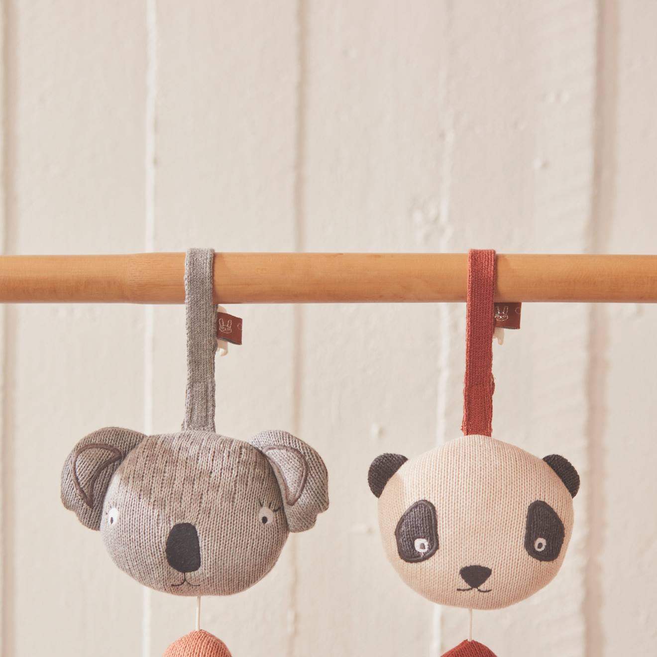 Music Mobile En Coton Et Polyester Gris (Oyoy Mini) - Image 1