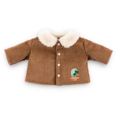 -Veste velours "petit explorateur" pour poupon 30 cm
