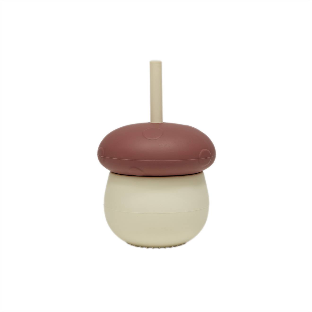 Gourde Enfant En Silicone Rouge