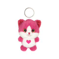 Jouet-Premier âge-Porte-clés peluche chat doux pour enfant