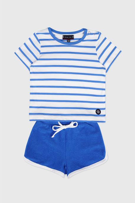 Ensemble pyjashort en coton enfant  - vertbaudet enfant