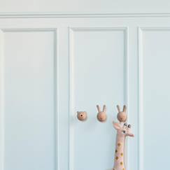 Linge de maison et décoration-Crochet en bois