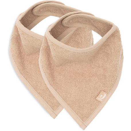 Jollein - Bavoir bandana biscuit (2pcs)