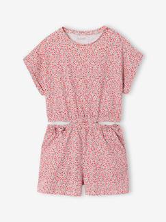 -Combi short fille jersey