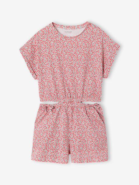 Fille-Combi short fille jersey