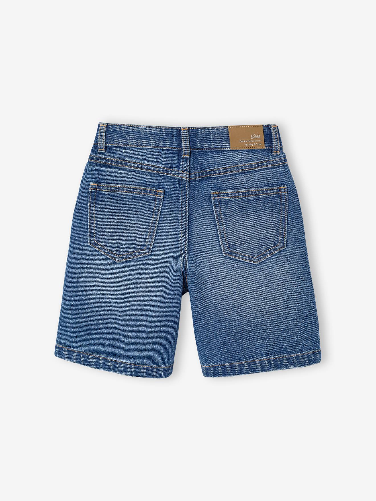 Short Bermuda Total Girl - Taille 10 - Jean Clair Brodé/applique - Neuf étiquettes
