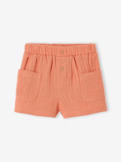 Short bébé gaze coton  - vertbaudet enfant