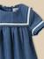 Barboteuse marin bébé Denim bleu 2 - vertbaudet enfant 