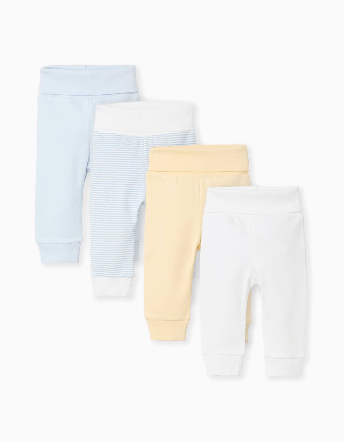 3 Pantalons En Coton Raysimprims Multicolore 26 €