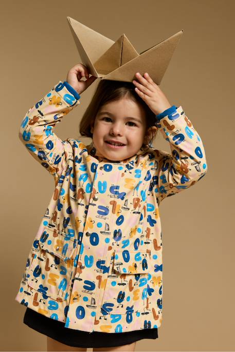 Fille-Manteau, veste-Ciré imprimé enfant