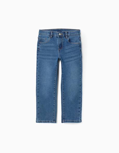 Garçon-Pantalon-Pantalon en jean à coupe droite