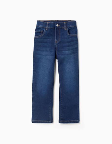 Garçon-Pantalon-Pantalon en jean à coupe droite