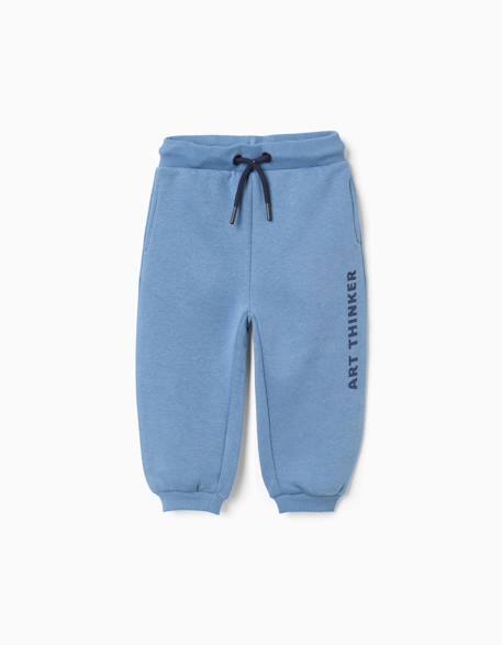 Bébé-Pantalon de jogging en coton peigné à imprimé art thinker