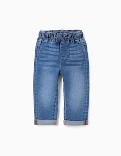 Bébé-Pantalon, jean-Pantalon en jean slim à cordon