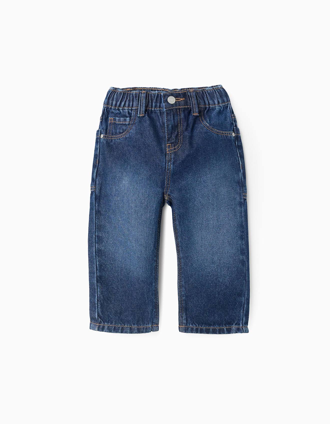 Pantalon En Jean Baggy Bleu 23 €
