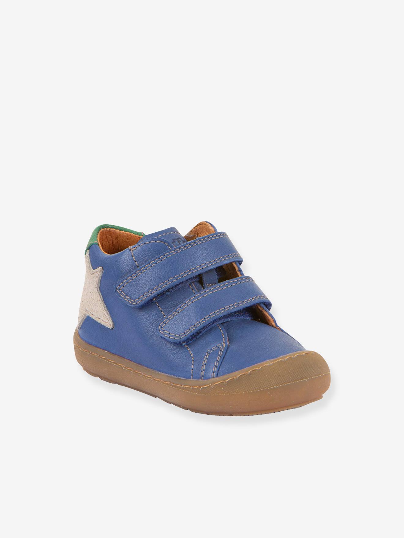 Baskets OLLIE S STAR garçon bébé Froddo bleu électrique