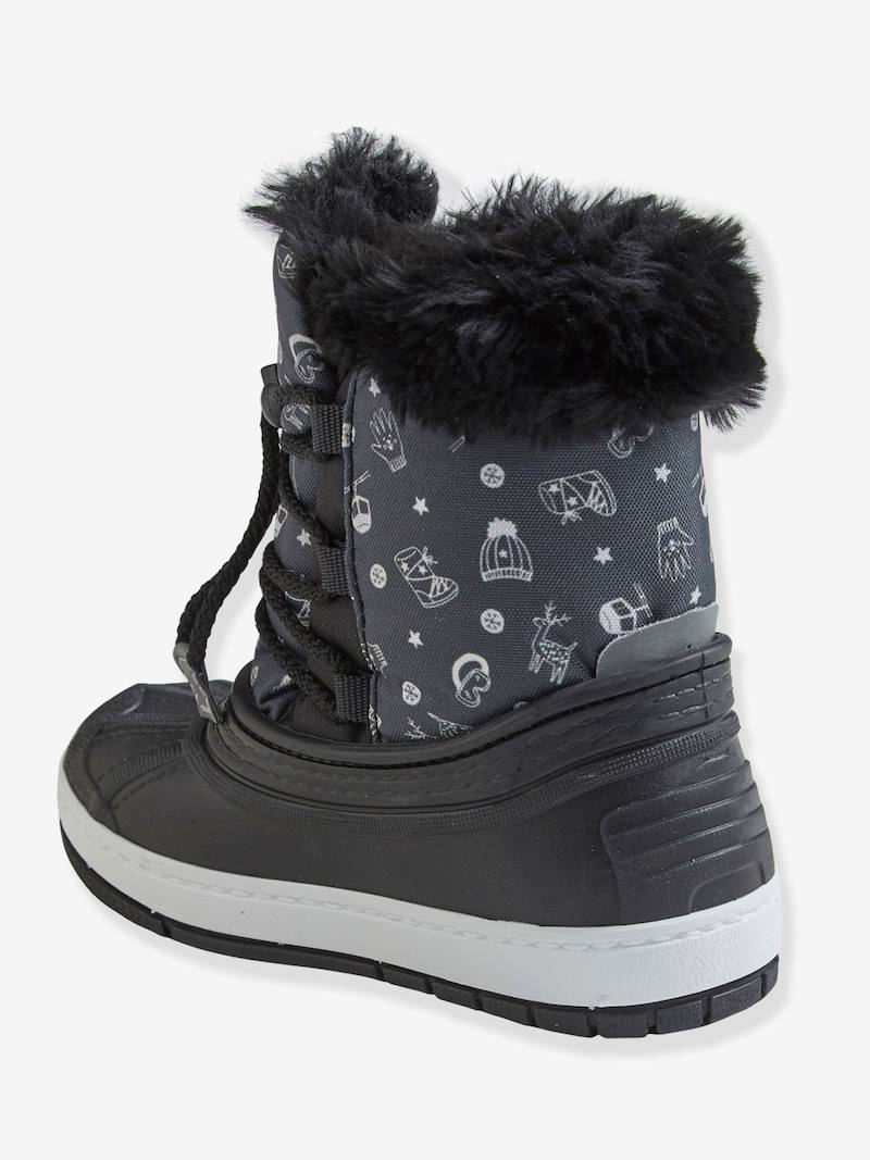 bottes de neige garcon pas cher