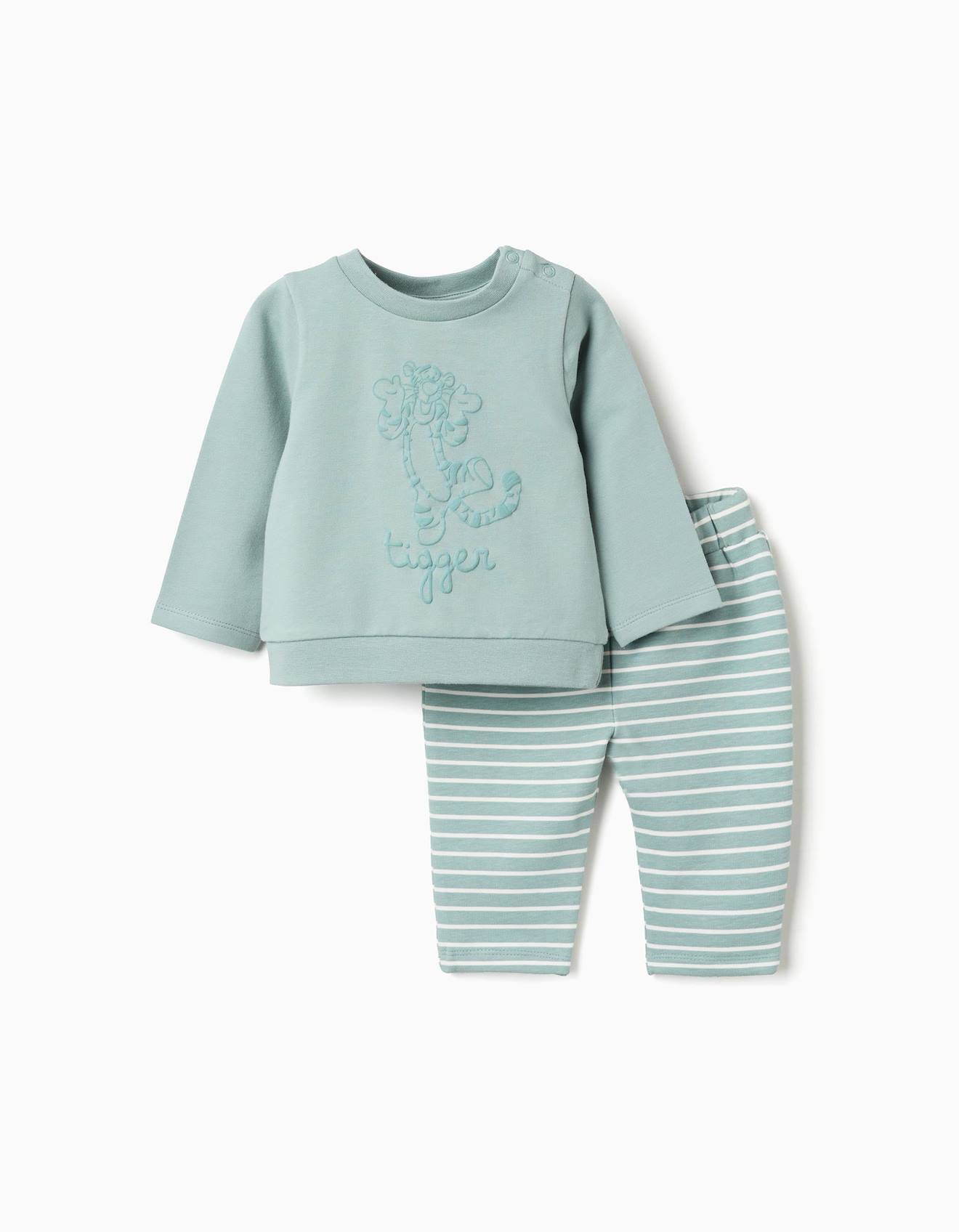Sweat Avec Imprim Tigrou Pantalon Vert Clair 18 €