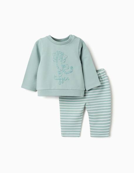 Bébé-Ensemble-Sweat avec imprimé tigrou + pantalon