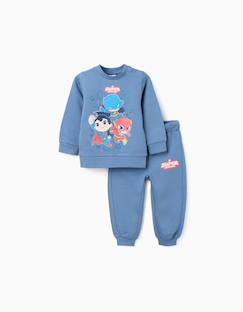 -Sweat + pantalon de jogging en coton peigné avec super friends