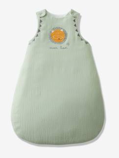 préparer l'arrivée de bébé valise maternité-Gigoteuse sans manches en gaze de coton MON PETIT LION Oeko-Tex®