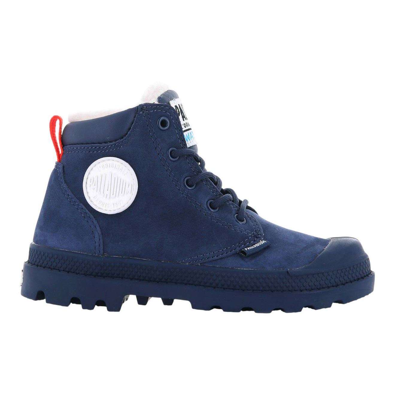 Baskets Garçon En Cuir Fourrées – Confort Et Chaleur Bleu