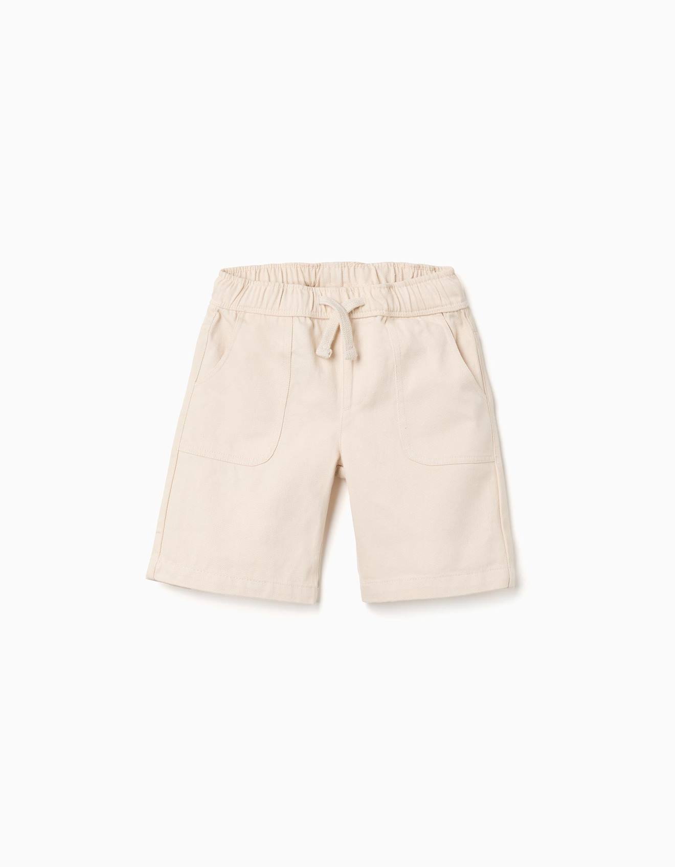 Short Midi En Serg Avec Cordon De Serrage Beige 17 €