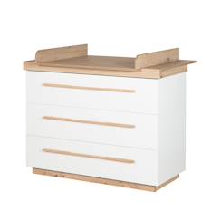 Puériculture-Tables à langer-Commode évolutive avec extension à langer amovible lumo