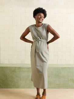Vêtements de grossesse-Robe sans manches grossesse
