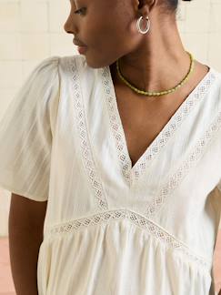 -Blouse grossesse col V
