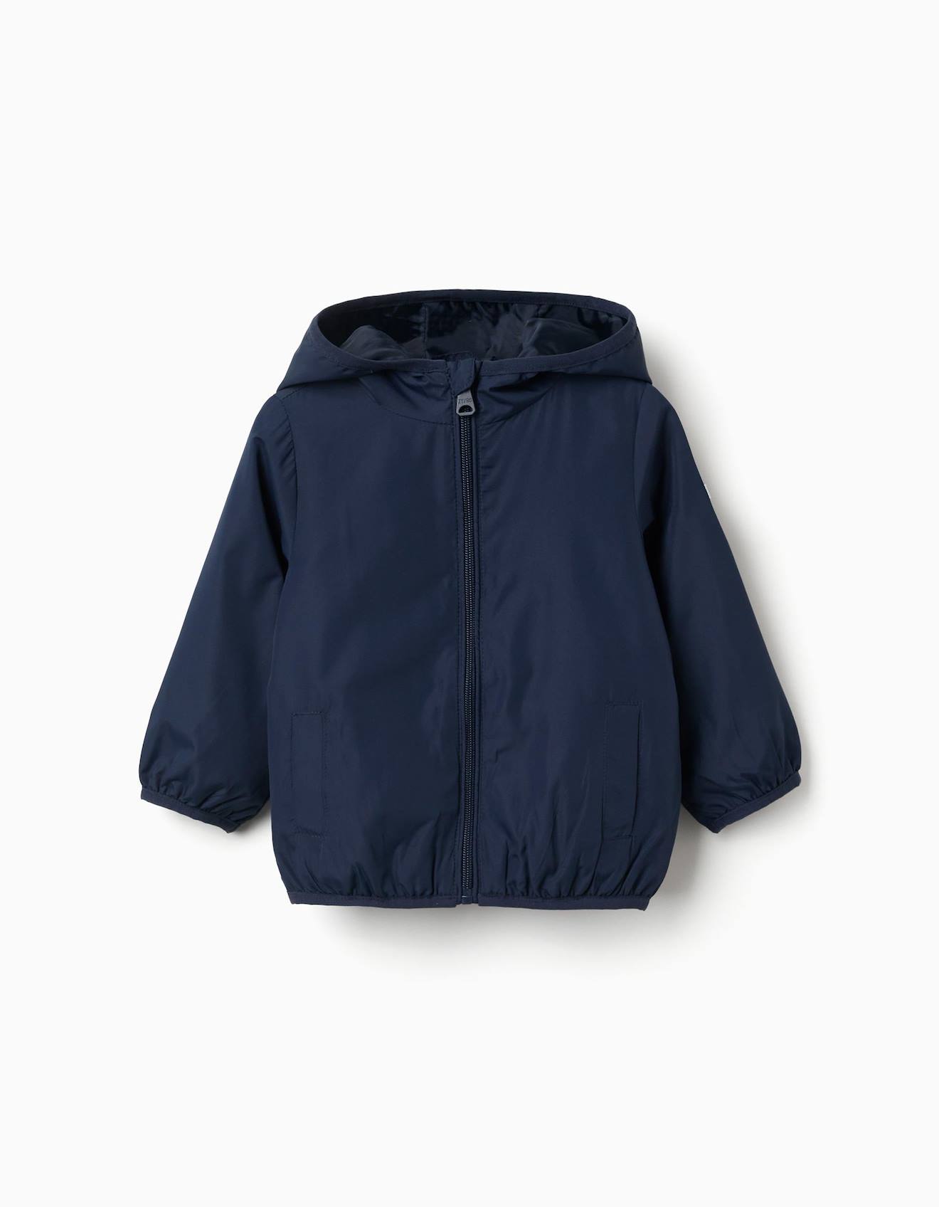 Coupe-vent Avec Capuche Et Poches Bleu Fonc 17 €