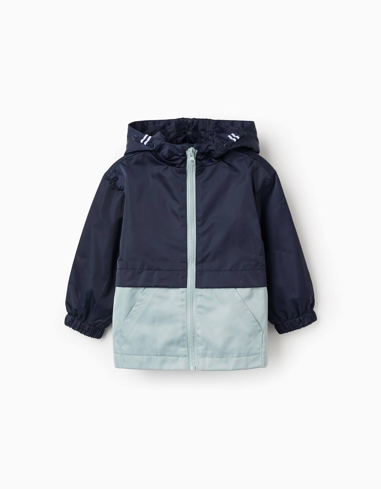 Coupe-vent Capuche Et Poches Bleu Fonc 26 €