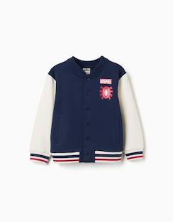 -Blouson aviateur en coton peigné spider-man