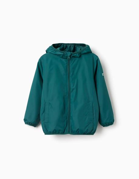 Garçon-Manteau, veste-Ciré, imper-Coupe-vent à capuche et poches