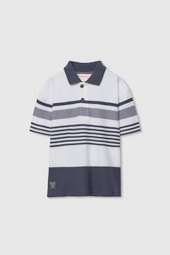 Polo enfant coton rayé  - vertbaudet enfant