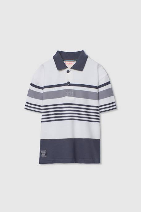 Polo enfant coton rayé  - vertbaudet enfant