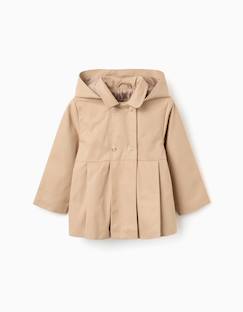 Bébé-Manteau, combipilote, nid d'ange-Manteau-Parka à plis et capuche amovible